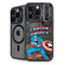 Marvel Classic Comics Captain America Vintage iPhone 15 Pro Kickstand Case